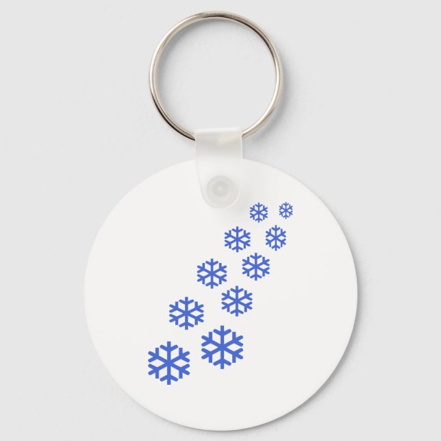 Snow Key Ring (Front)