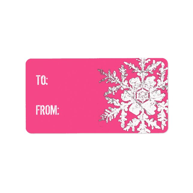 Snow Kiss Label (Front)