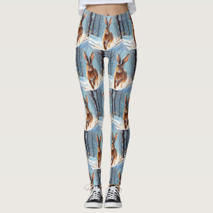 Snow-Kissed Revelry: The Hare Run Leggings