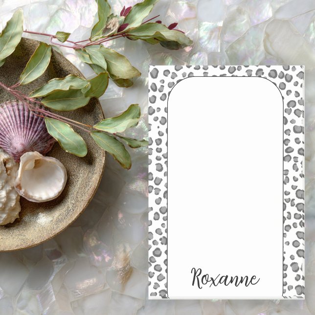 Snow Leopard Animal Print CUSTOMIZE IT  Post-it Notes (Snow Leopard Animal Print CUSTOMIZE IT Post-it Notes
)