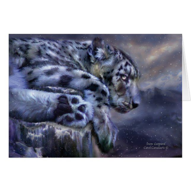 Snow Leopard ArtCard (Front Horizontal)