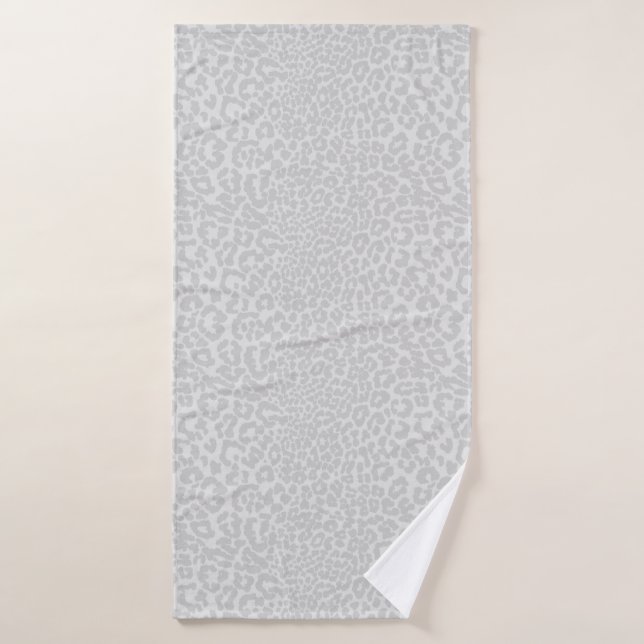 Snow Leopard Bath Towel Set (Bath Towel)