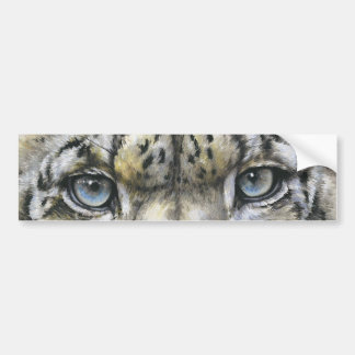 Snow Leopard Bumper Sticker