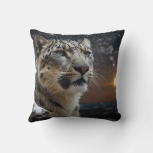Snow Leopard  Cushion