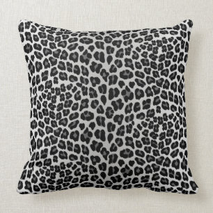 Snow leopard cushion
