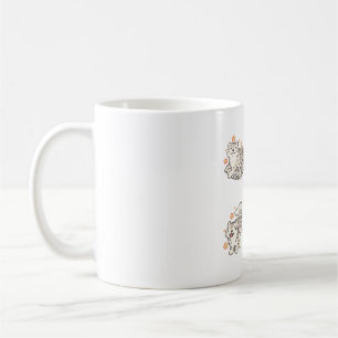Snow leopard Delight � Cute Animal Art Coffee Mug