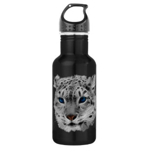 Snow Leopard Fractal 532 Ml Water Bottle