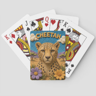 Snow Leopard High Peaks Modern KlayKoo Playing Cards
