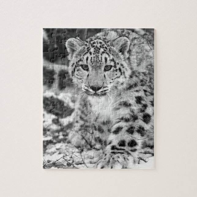 Snow Leopard Jigsaw Puzzle (Vertical)