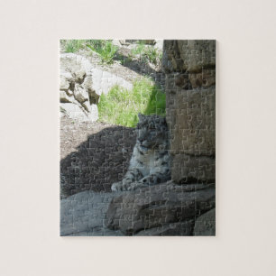 Snow Leopard Jigsaw Puzzle