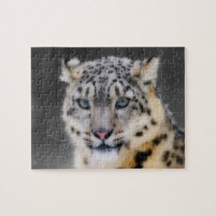 Snow Leopard Jigsaw Puzzle
