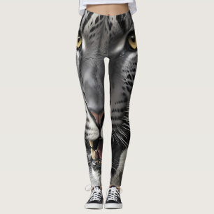 Snow Leopard Leggings