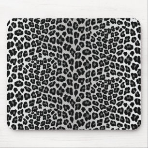 Snow leopard mouse pad