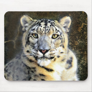 Snow Leopard Mouse Pad