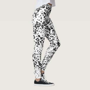 Snow Leopard Pattern Leggings