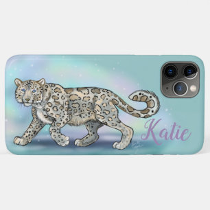 Snow Leopard~Personalised iPhone 11 Pro Max Case