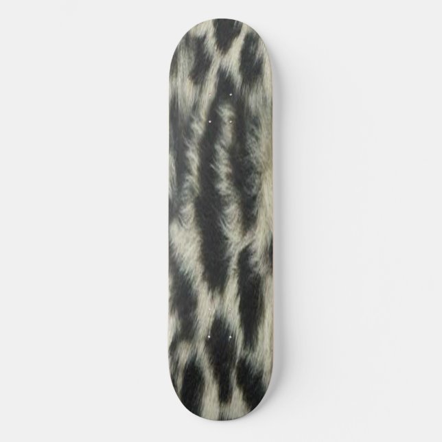 Snow Leopard Skateboard (Front)