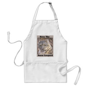 Snow Leopard Standard Apron