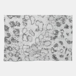 Snow Leopard Tea Towel