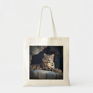 Snow Leopard Tote Bag