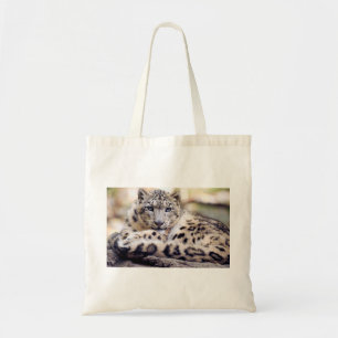 Snow Leopard Tote Bag