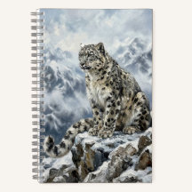 Snow Leopard Totem Journal – Fine Art Wildlife