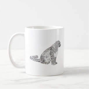 Snow Leopard Wild Cat Coffee Mug