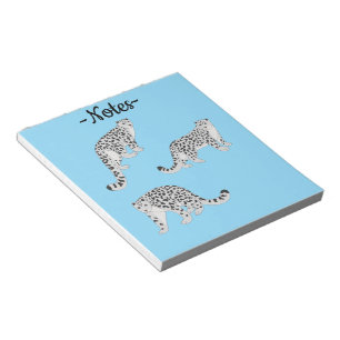 Snow Leopards Notepad