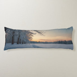 Snow long pillow