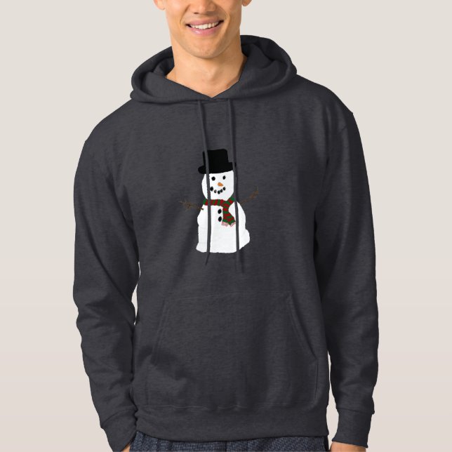Snow Man Hoodie (Front)