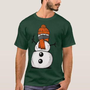 Snow Man Mask  T-Shirt