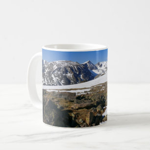 Snow Melting on the Rocky Mountains Coffee Mug