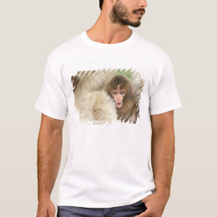 Snow Monkey Baby, Jigokudani, Nagano, Japan T-Shirt
