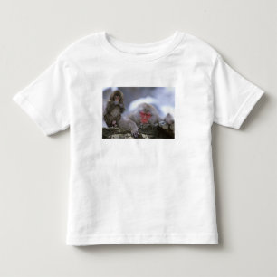 Snow Monkey Mother & Child, Jigokudani, Nagano, Toddler T-Shirt