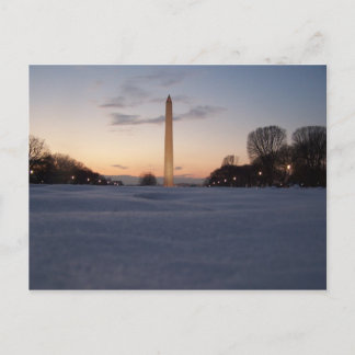 Snow Monument Postcard