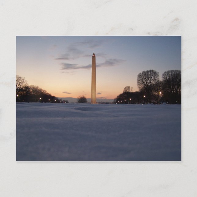 Snow Monument Postcard (Front)