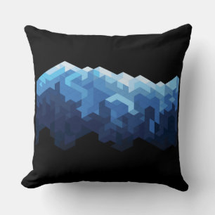Snow mountain cushion