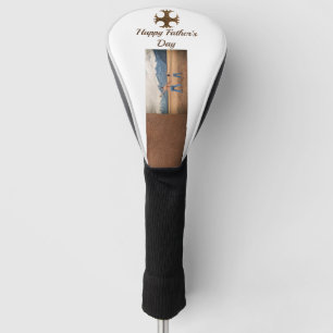 Snow Mountain Father’s Day Personalised Golf Club Head Cover