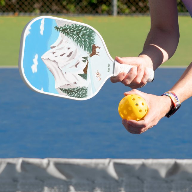 Snow Mountains Pickleball Paddle (Insitu)
