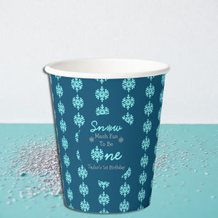Snow Much Fun To Be One Paper Cups