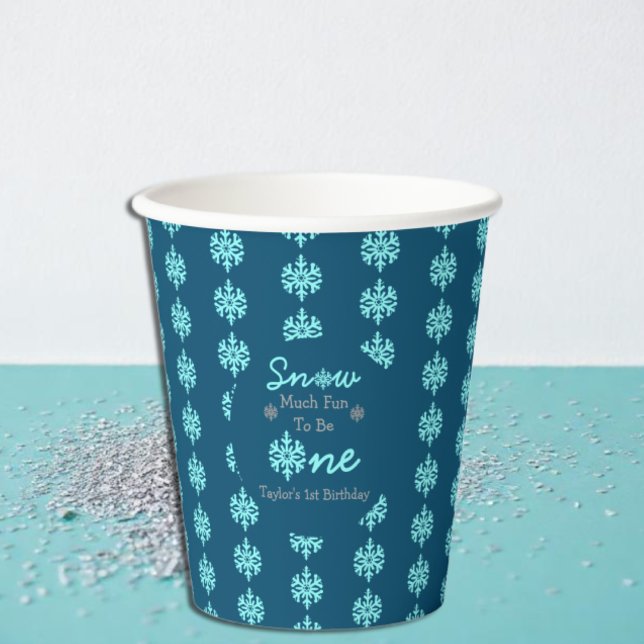 Snow Much Fun To Be One Paper Cups (Creator Uploaded)