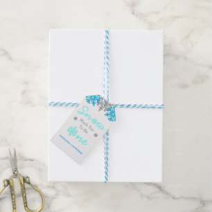 Snow Much Fun To Be One Winter 1st Birthday Gift Tags