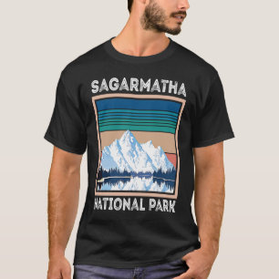 Snow National Park Sagarmatha Everest Tibet Nepal  T-Shirt