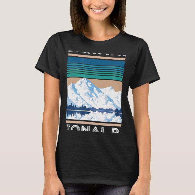 Snow National Park Sagarmatha Everest Tibet Nepal  T-Shirt (Front)