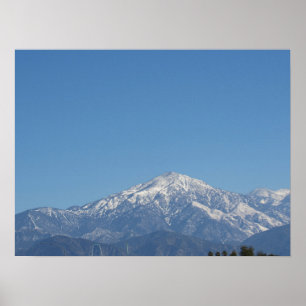 Snow On Mount San Gorgonio Poster