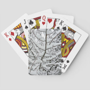 SNOW ON THE BRANCHES   PLAYING CARDS