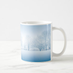 Snow on The Rec, Godmanchester, England Coffee Mug