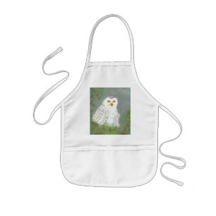 Snow Owl Kids Apron