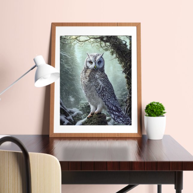 Snow Owl  Poster (Creator Uploaded)