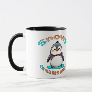 Snow penguin Mug